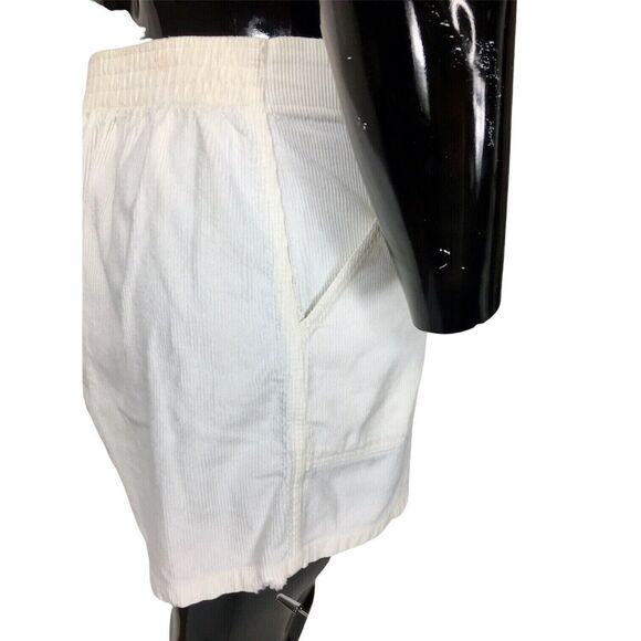 Vintage 80s Towncraft Corduroy Beach Surfer White Board Shorts Men's Size 42 - Picture 6 of 10
